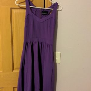 Cynthia Rowley purple dress